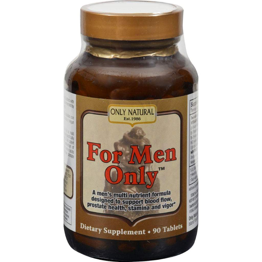 Only Natural For Men Only Formula - 90 Tablets