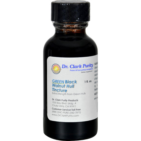 Dr. Clark's Purity Products Green Black Walnut Hull Tincture - 1 Oz