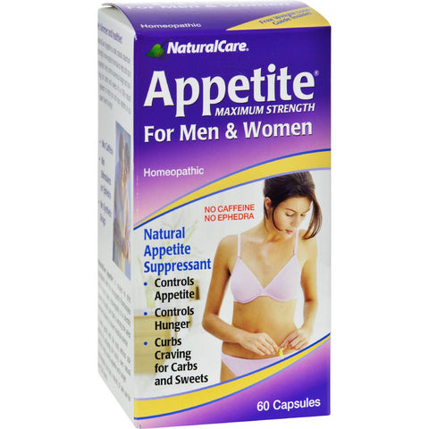 Natural Care Appetite For Men And Women - 60 Capsules
