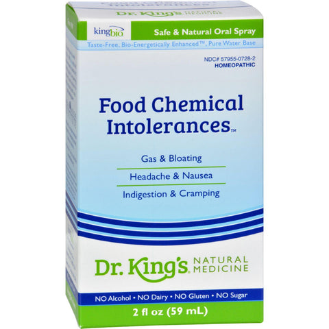 King Bio Homeopathic Allergy Food And Chemical Relief - 2 Fl Oz
