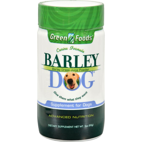 Green Foods All-breed Formula Barley Dog Grass Juice - 3 Oz