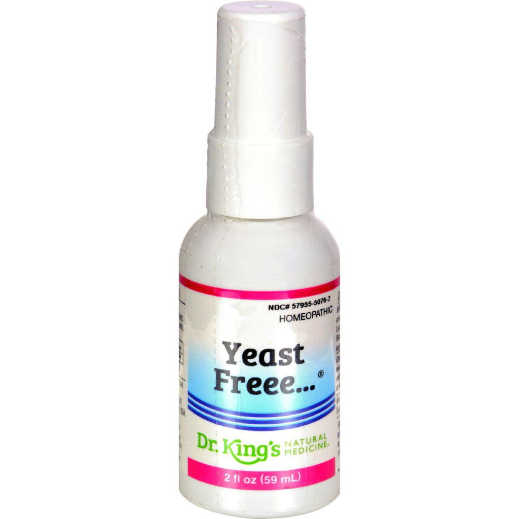 King Bio Homeopathic Yeast Free - 2 Fl Oz