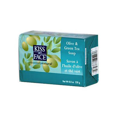 Kiss My Face Bar Soap Olive And Green Tea - 8 Oz