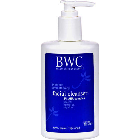 Beauty Without Cruelty Facial Cleanser Alpha Hydroxy Complex - 8.5 Fl Oz