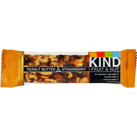 Kind Bar - Peanut Butter And Strawberry - Case Of 12 - 1.4 Oz