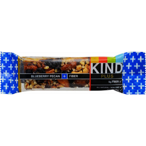 Kind Bar - Blueberry Pecan Plus Fiber - Case Of 12 - 1.4 Oz