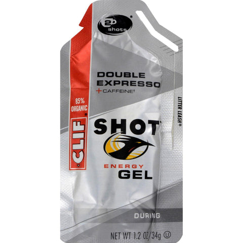 Clif Bar Clif Shot - Organic Double Expresso - Case Of 24 - 1.2 Oz