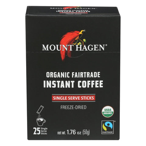 Mount Hagen Organic Instant Coffee - Coffee - Case Of 8 - 1.76 Oz.