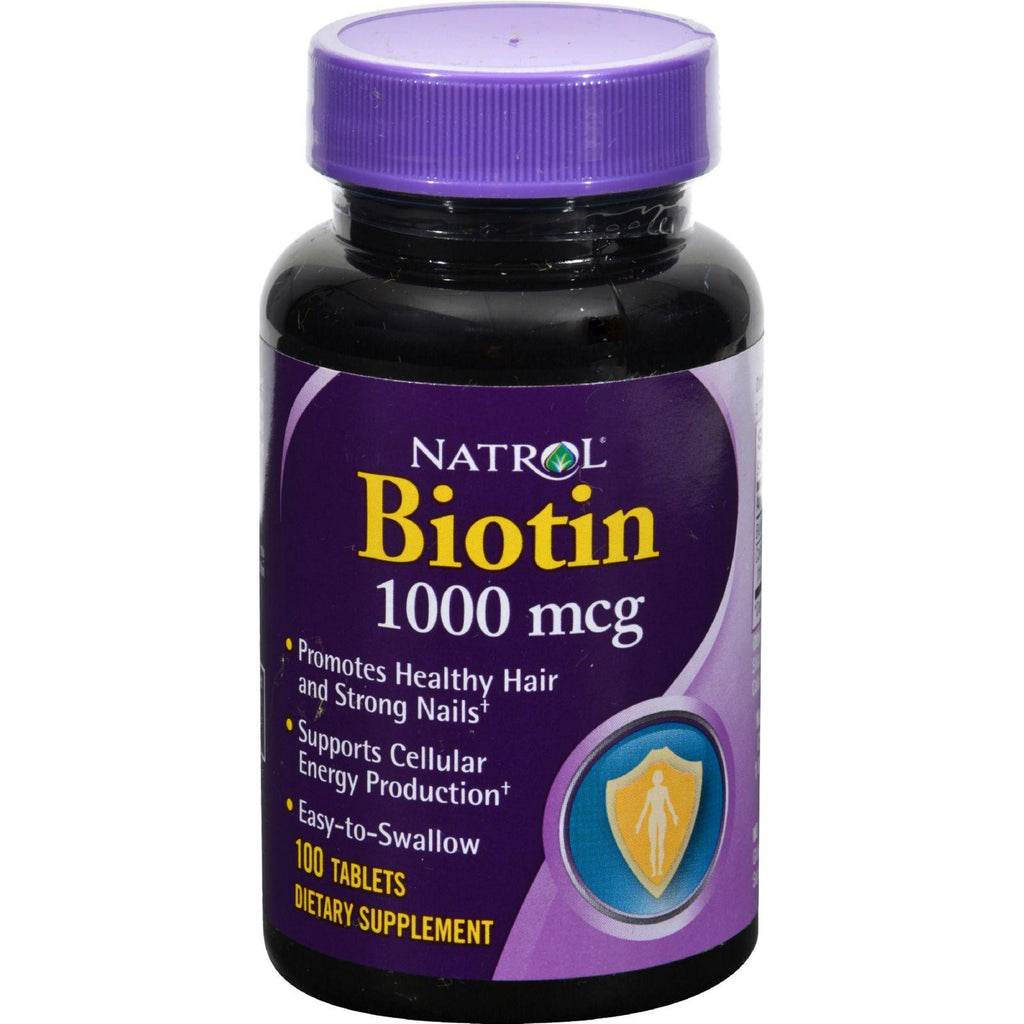 Natrol Biotin - 1000 Mcg - 100 Tablets