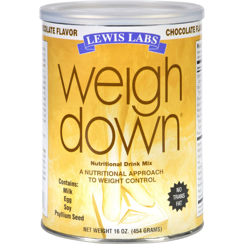 Lewis Lab Weigh Down - Chocolate - 16 Oz