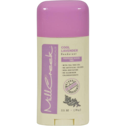 Mill Creek Deodorant Stick Cool Lavender - 2.5 Oz