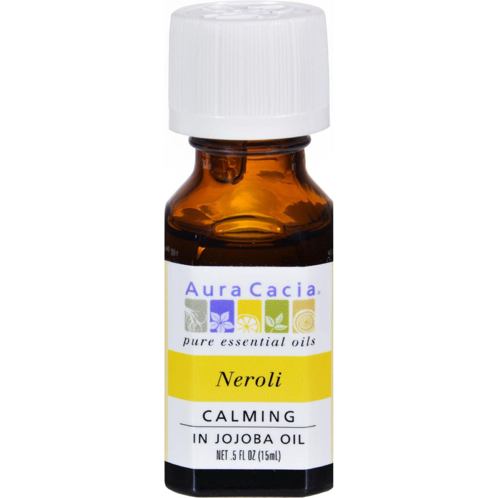 Aura Cacia Neroli In Jojoba Oil - 0.5 Fl Oz