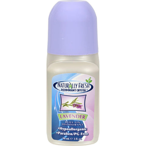 Naturally Fresh Roll On Deodorant Crystal Lavender - 3 Oz