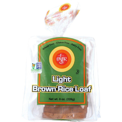 Ener-g Foods Loaf - Light - Brown Rice - 8 Oz - Case Of 6