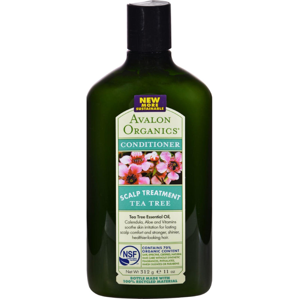 Avalon Organics Scalp Treatment Tea Tree Conditioner - 11 Fl Oz