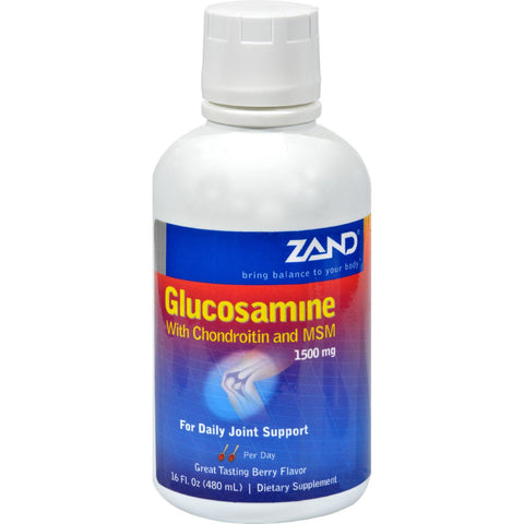 Zand Glucosamine With Chondroitin And Msm Berry - 1500 Mg - 16 Fl Oz
