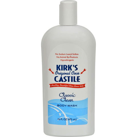 Kirk's Natural Coco Castile Body Wash - 16 Fl Oz