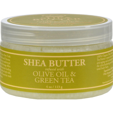 Nubian Heritage Shea Butter Infused With Olive Oil And Green Tea Extract - 4 Oz