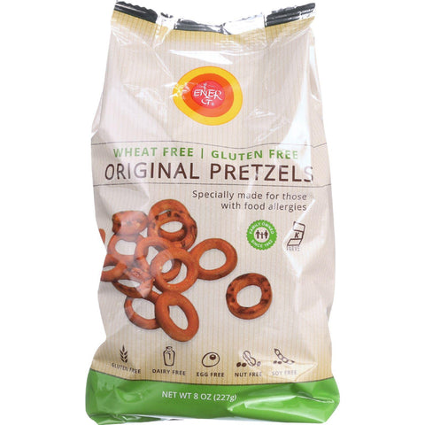 Ener-g Foods Pretzels - Original - Potato And Rice - 8 Oz - Case Of 12