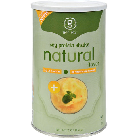Genisoy Soy Protein Powder Natural - 16 Oz