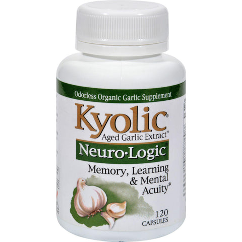 Kyolic Aged Garlic Extract Neuro-logic Memory, Learning And Mental Acuity - 120 Capsules