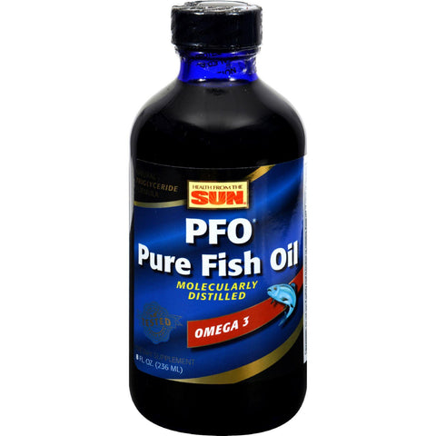 Health From The Sun Pfo Pure Fish Oil - 715 Mg - 8 Fl Oz