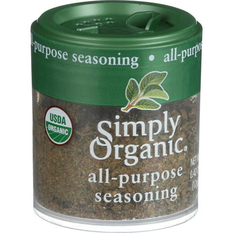 Simply Organic All Purpose Seasoning - Organic - .42 Oz - Case Of 6