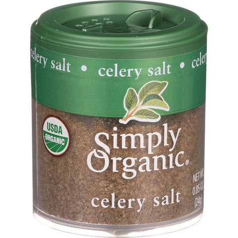 Simply Organic Celery Salt - Organic - .85 Oz - Case Of 6