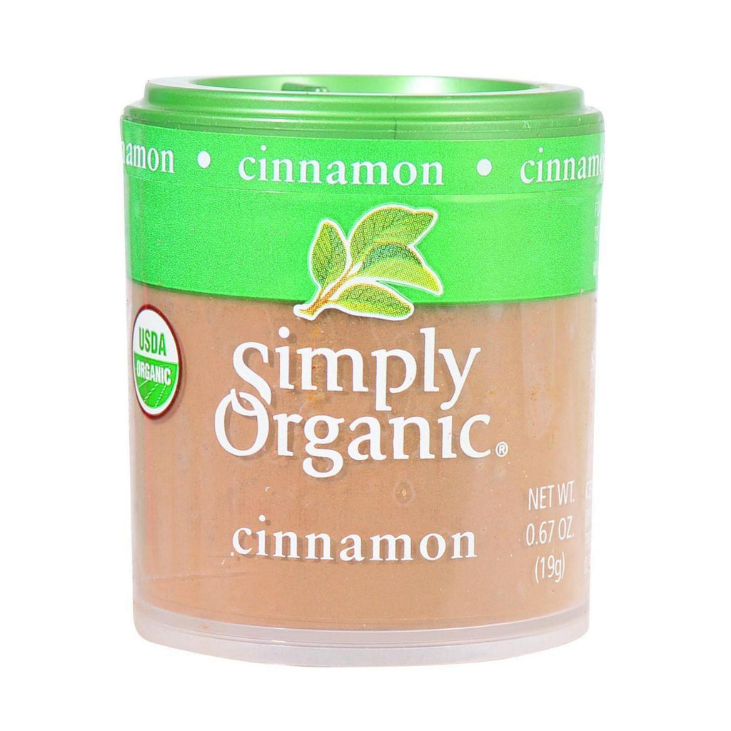 Simply Organic Cinnamon - Organic - Ground - A Grade - .67 Oz - Case Of 6