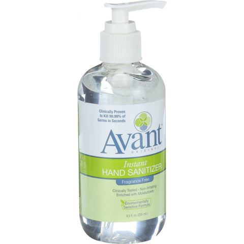 Avant Instant Hand Sanitizer - Original Fragrance Free - 8.5 Oz