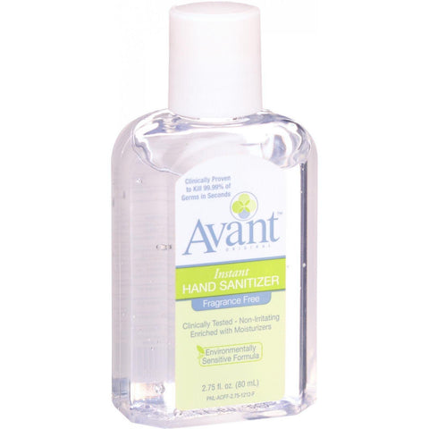 Avant Instant Hand Sanitizer - Original Fragrance Free - 2.75 Oz