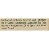 Tea Tree Therapy Toothpicks - 100 Toothpicks - Case Of 12