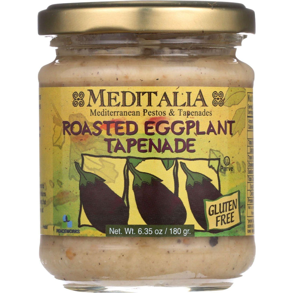 Meditalia Spread - Roasted Eggplant - 6.35 Oz - Case Of 6