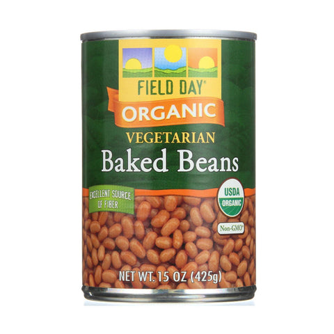 Field Day Beans - Organic - Baked - Classic - 15 Oz - Case Of 12