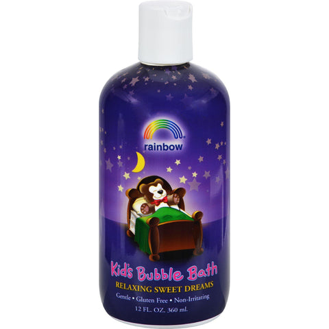 Rainbow Research Organic Herbal Bubble Bath For Kids Sweet Dreams - 12 Fl Oz