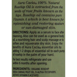 Aura Cacia Rosehip Seed Skin Care Oil Certified Organic - 1 Fl Oz