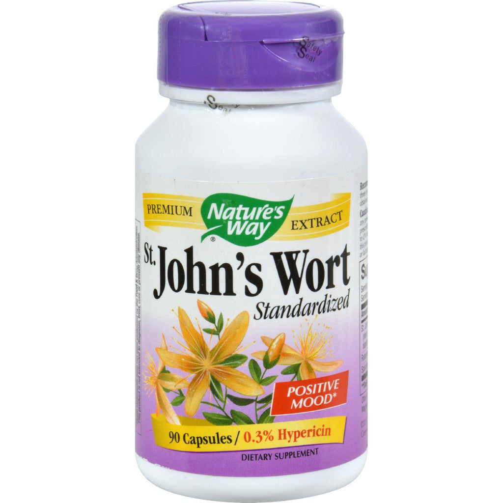 Nature's Way St John's Wort Standardized - 90 Capsules