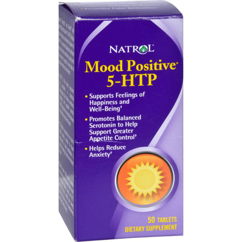 Natrol Mood Positive 5-htp - 50 Tablets
