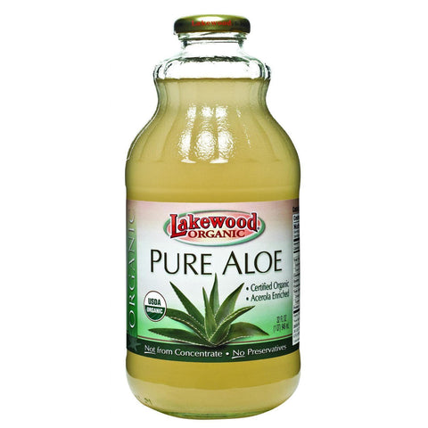 Lakewood Organic Aloe Juice - Fresh Pressed - Inner Fillet - 32 Oz