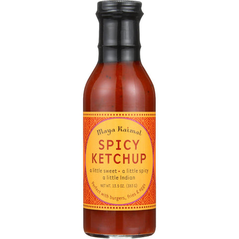 Maya Kaimal Ketchup - Spicy - 13.5 Oz - Case Of 6