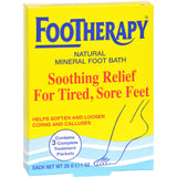 Queen Helene Footherapy Mineral Salt - Trial Size - Case Of 6 - 3 Oz