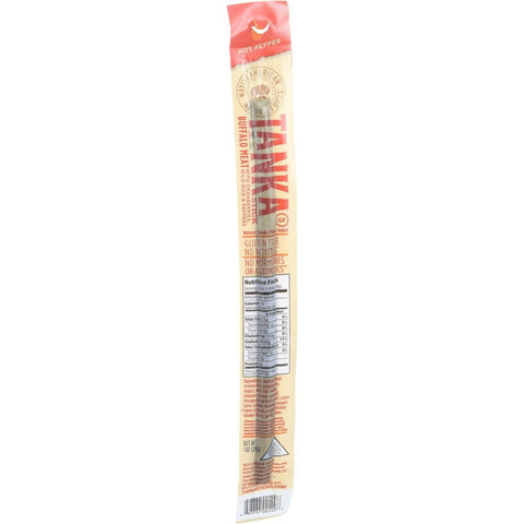 Tanka Bar Wild Snack Stick - Buffalo With Cranberry And Wild Rice - Spicy Pepper Blend - 1 Oz - Case Of 24