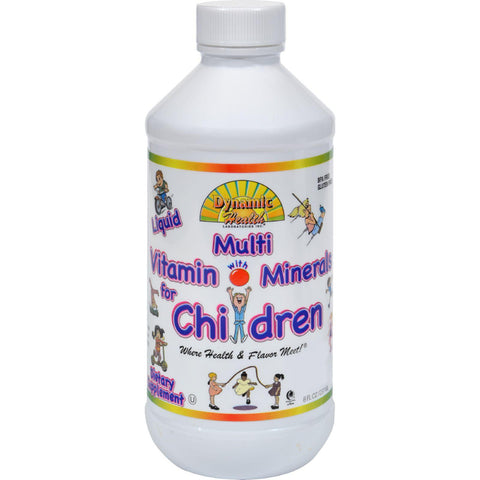 Dynamic Health Liquid Multi Vitamin With Minerals For Children - 8 Fl Oz