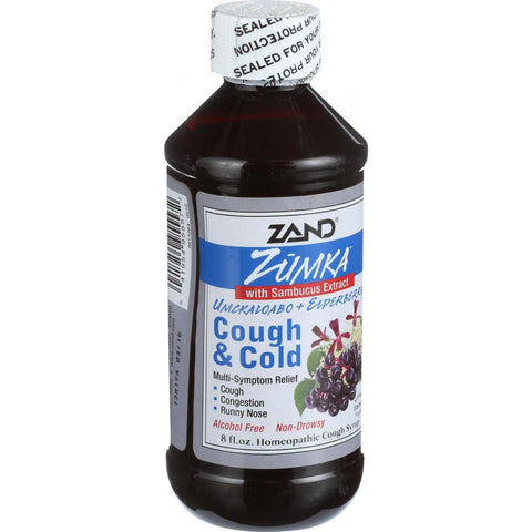 Zand Zumka Homeopathic Cough Syrup - Cough And Cold - 8 Oz