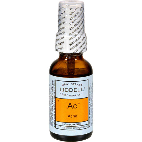 Liddell Homeopathic Ac Acne - 1 Fl Oz