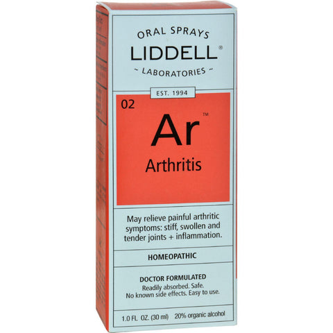 Liddell Homeopathic Arthritis Spray - 1 Fl Oz