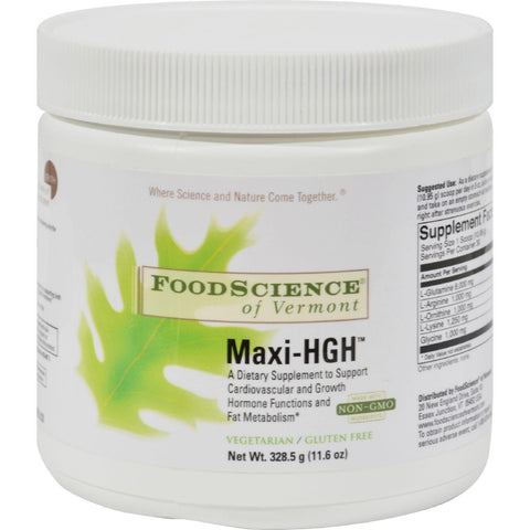Foodscience Of Vermont Maxi-hgh - 10.83 Oz
