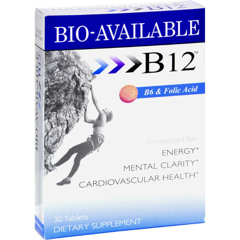 Heaven Sent Sublingual B12 With B6 And Folic Acid - 30 Tablets