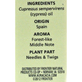 Aura Cacia Essential Solutions Oil Cypress - 0.5 Fl Oz