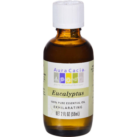 Aura Cacia Essential Oil Eucalyptus Pure - 2 Fl Oz